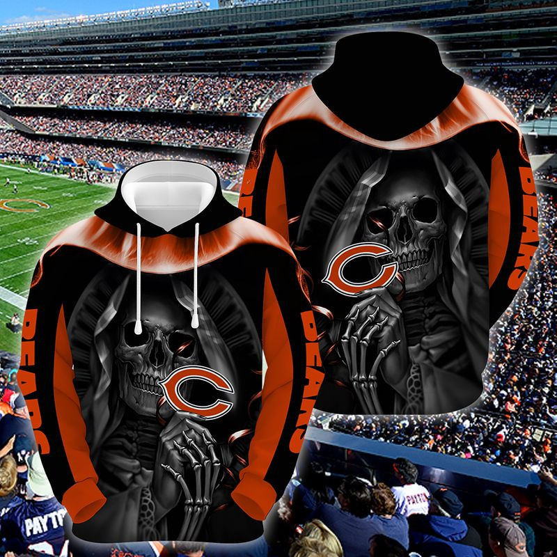 Chicago Bears 3D All Over Print Hoodie, Zip Hoodie