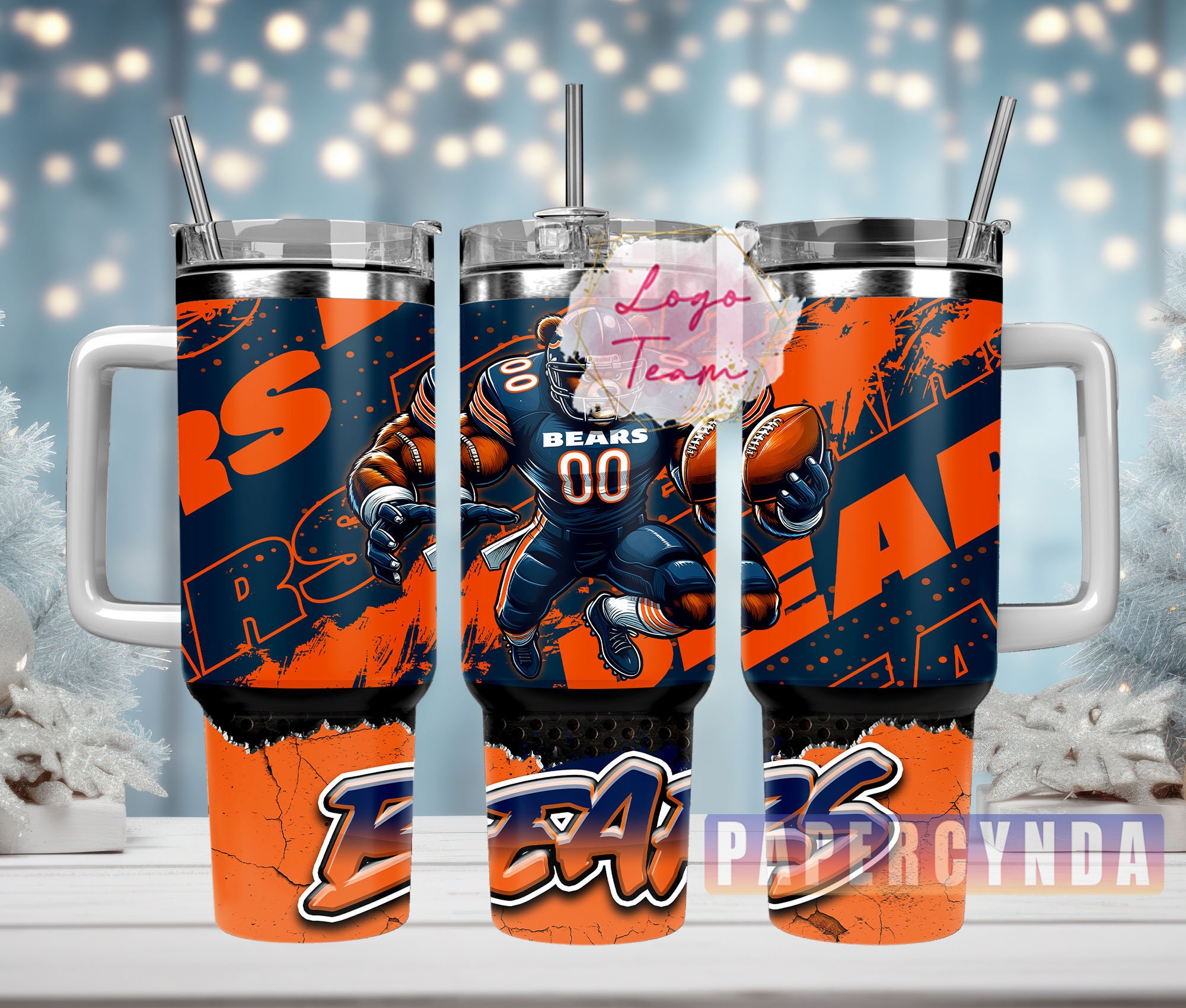 Chicago Bears Custom Stanley Cup 40 oz 30 oz Tumbler With HandleTVC2301833