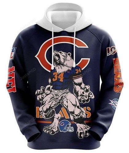 Chicago Bears Fan 3D All Over Print Hoodie, Zip Hoodie