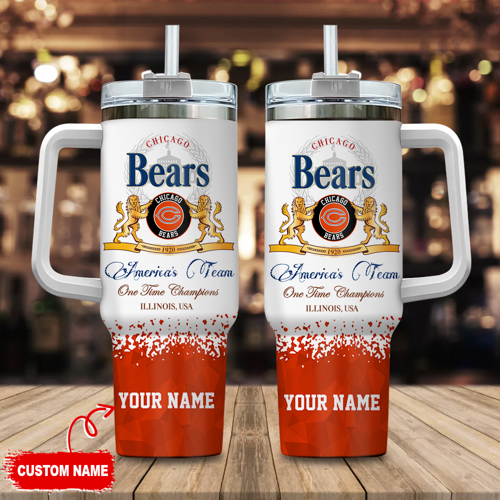 Chicago Bears NFL Champions Modelo Custom Stanley Cup 40 oz 30 oz Tumbler With HandleTVC2301111