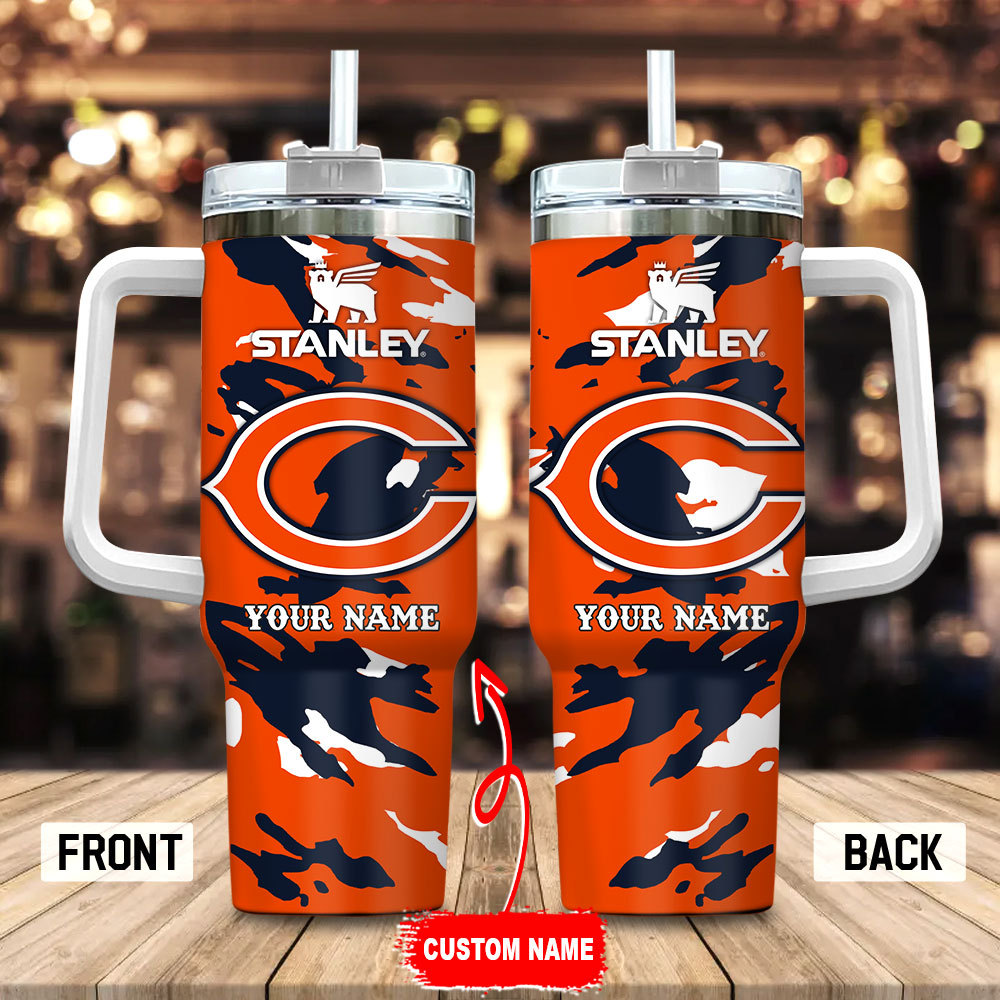 Chicago Bears NFL Custom Stanley Cup 40 oz 30 oz Tumbler With HandleTVC2301100