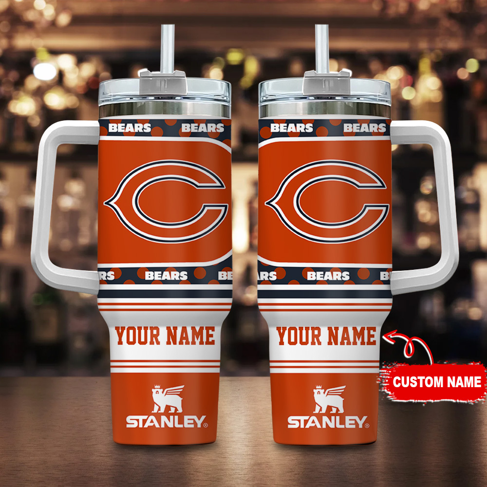 Chicago Bears NFL Custom Stanley Cup 40 oz 30 oz Tumbler With HandleTVC2301124