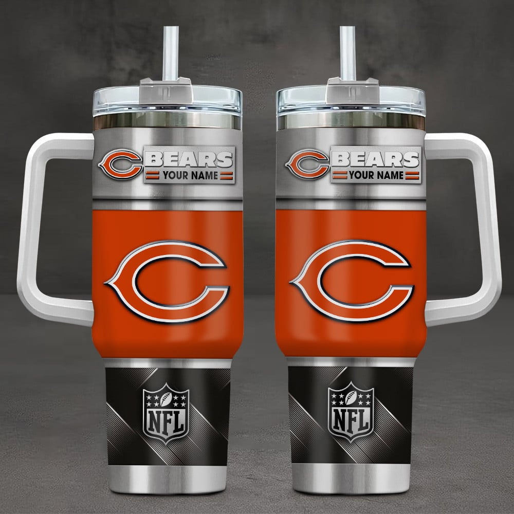 Chicago Bears NFL Custom Stanley Cup 40 oz 30 oz Tumbler With HandleTVC230197