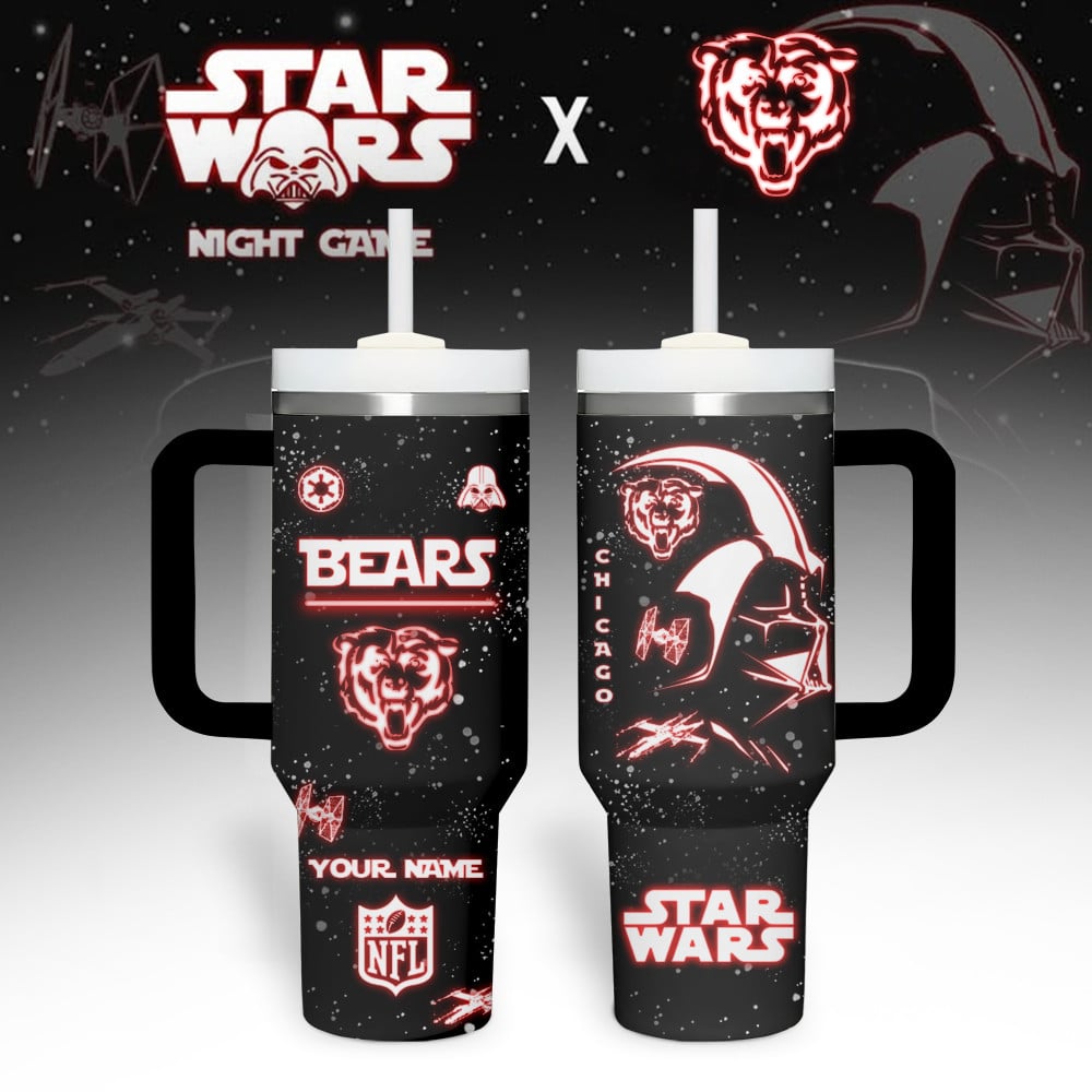 Chicago Bears NFL Custom Stanley Cup 40 oz 30 oz Tumbler With HandleTVC230199