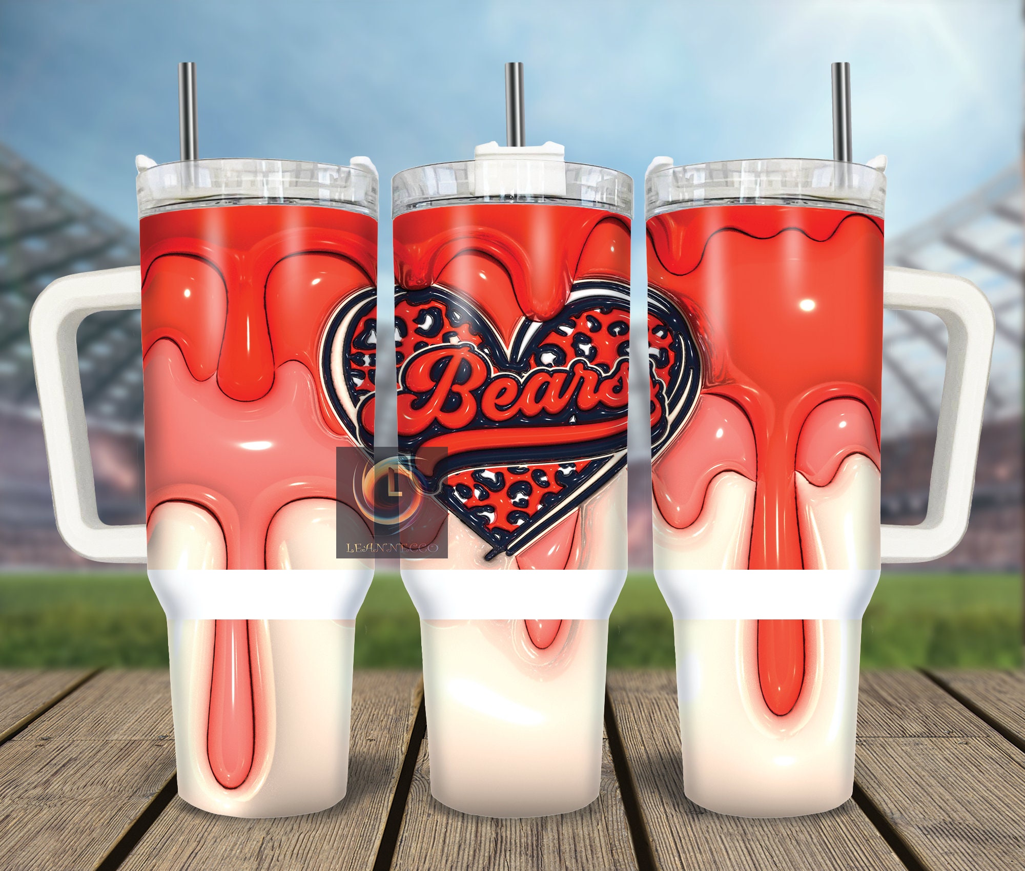 Chicago Bears NFL Custom Stanley Cup 40 oz 30 oz Tumbler With HandleTVC2301998