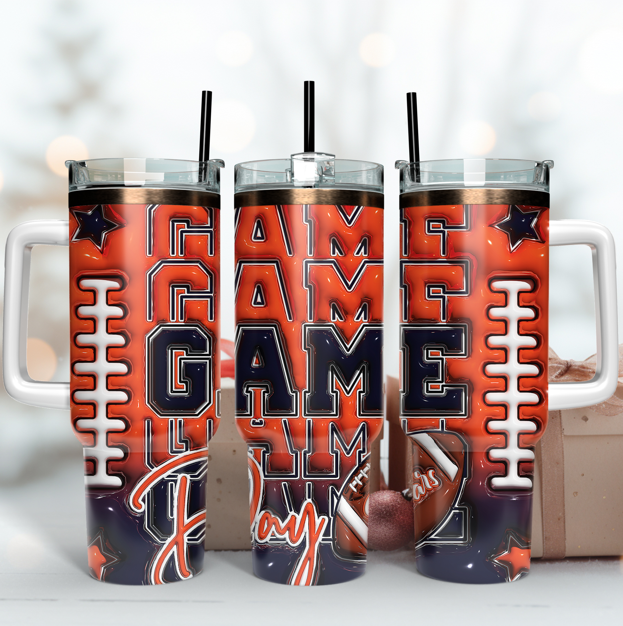 Chicago Bears NFL Game Day Custom Stanley Cup 40 oz 30 oz Tumbler With HandleTVC2301167