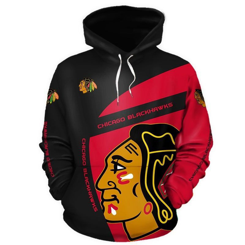 Chicago Blackhawks 3D All Over Print Hoodie, Zip Hoodie