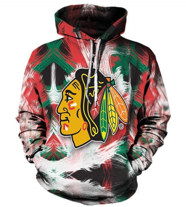 Chicago Blackhawks 3D All Over Print Hoodie, Zip Hoodie
