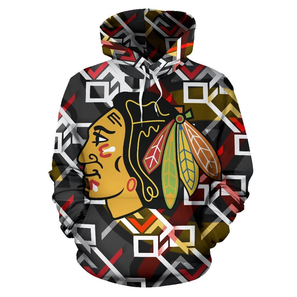 Chicago Blackhawks 3D All Over Print Hoodie, Zip Hoodie