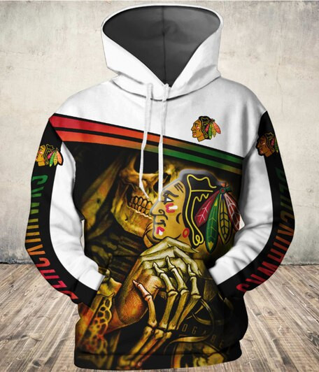 Chicago Blackhawks 3D All Over Print Hoodie, Zip Hoodie