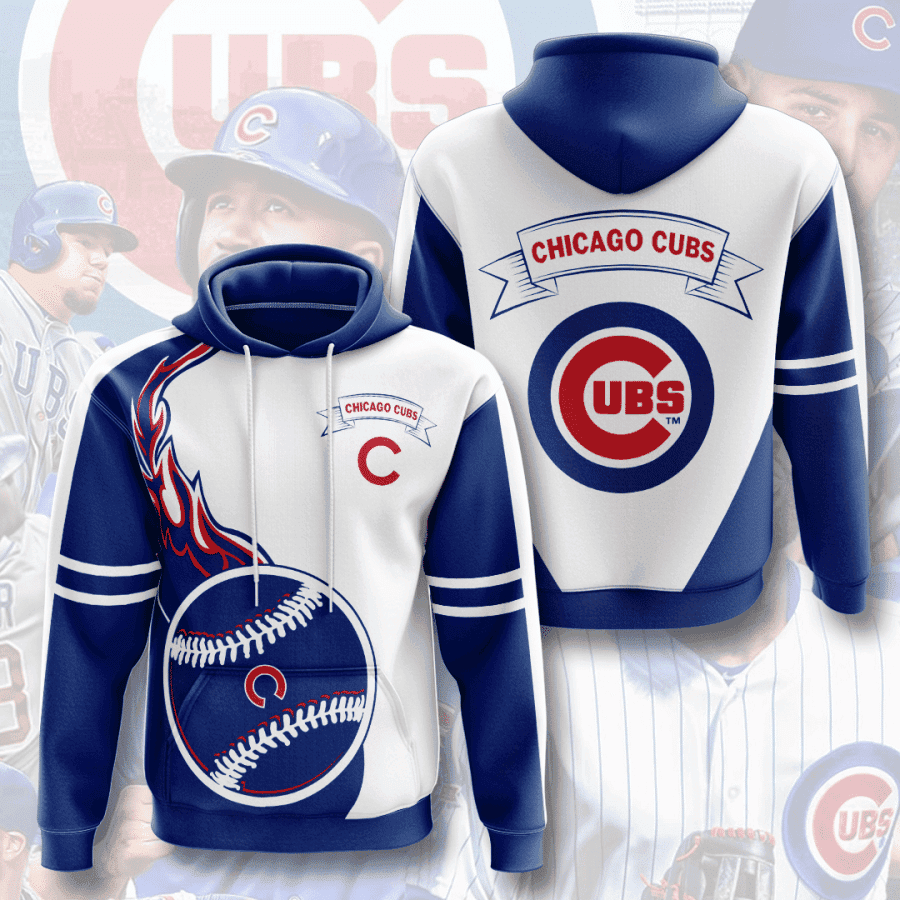 Chicago Cubs 3D All Over Print Hoodie, Zip Hoodie