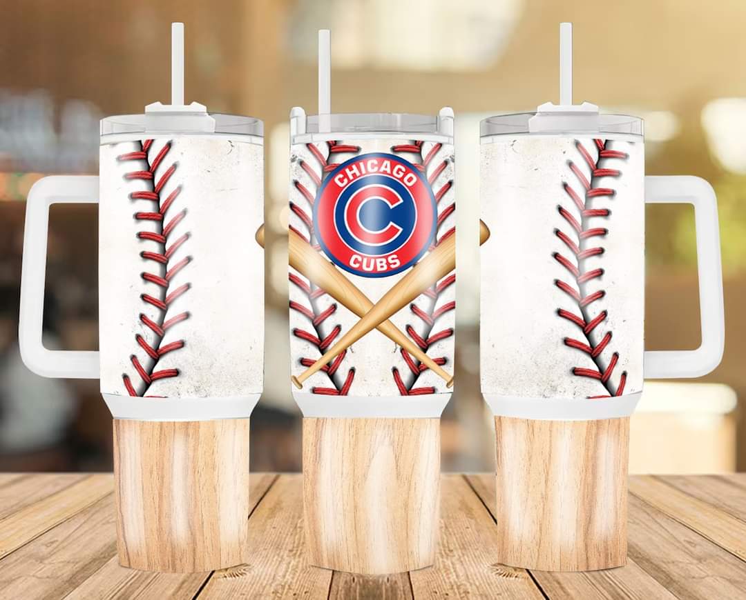 Chicago Cubs MLB Custom Stanley Cup 40 oz 30 oz Tumbler With HandleTVC2301232