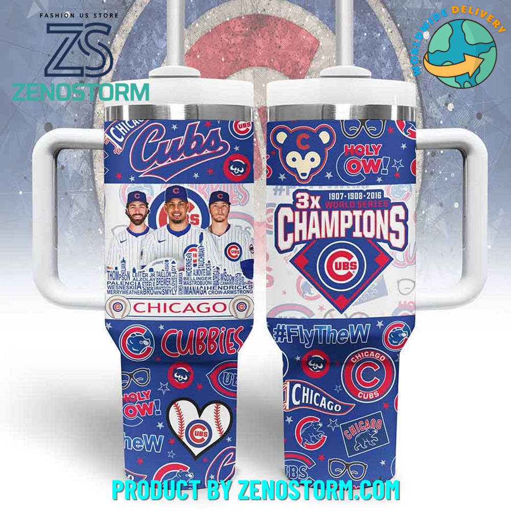 Chicago Cubs MLB Custom Stanley Cup 40 oz 30 oz Tumbler With HandleTVC2301416