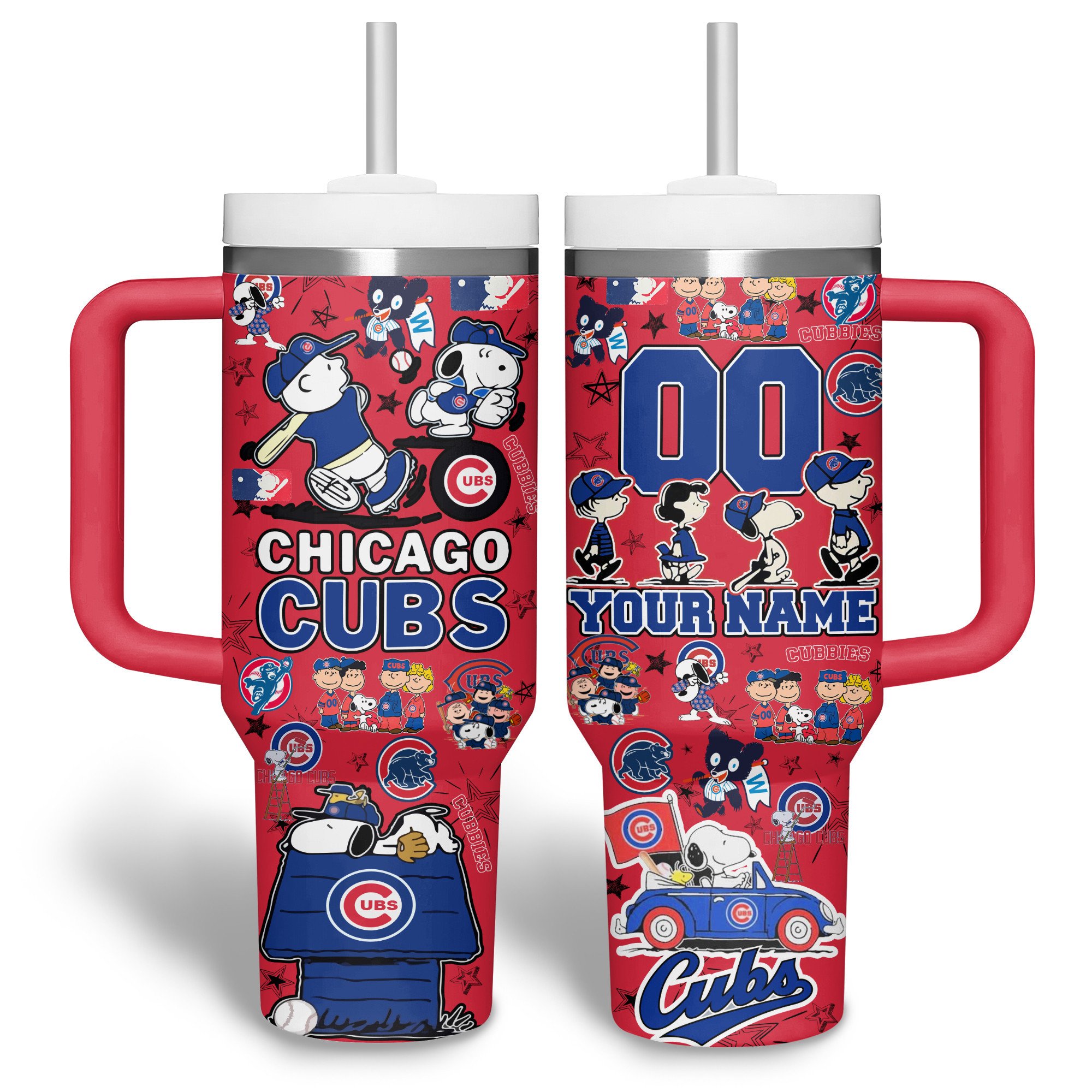 Chicago Cubs MLB Custom Stanley Cup 40 oz 30 oz Tumbler With HandleTVC2301515