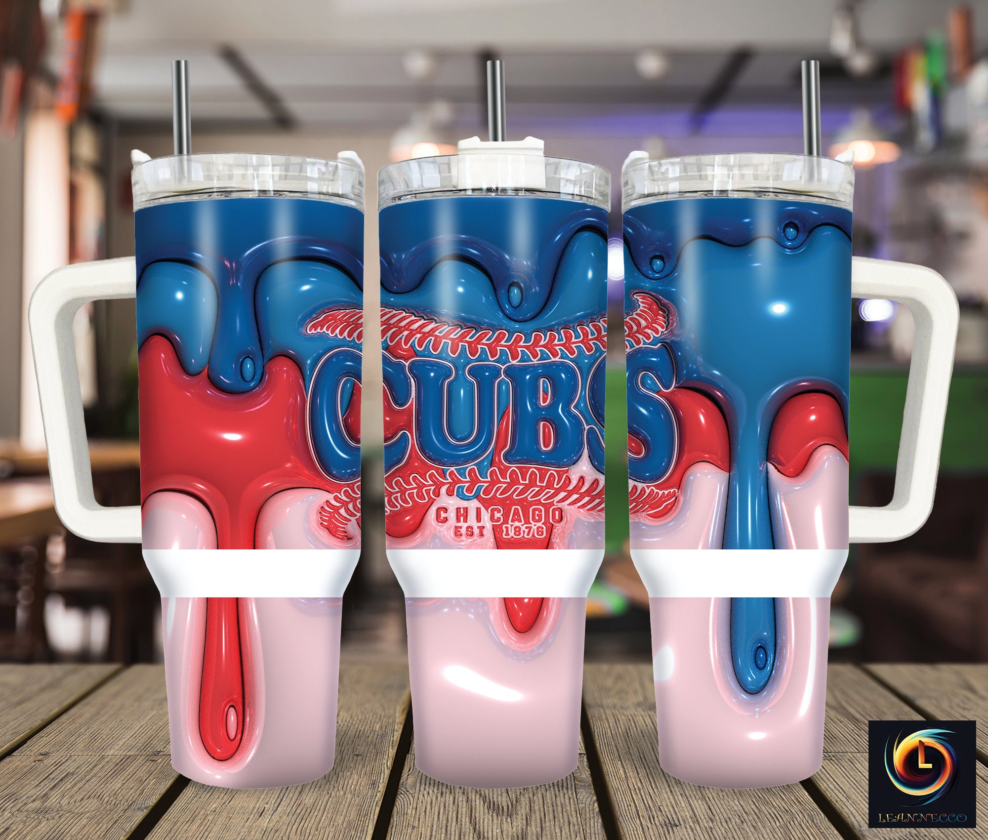 Chicago Cubs MLB Custom Stanley Cup 40 oz 30 oz Tumbler With HandleTVC2301989