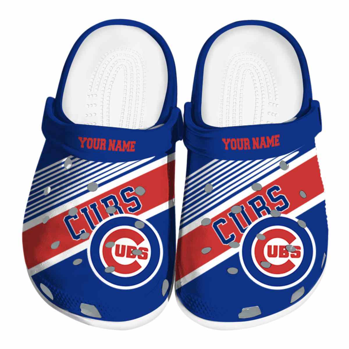 Chicago Cubs MLB Sport Crocs Crocband Clogs Shoes Comfortable For Men Women and Kids