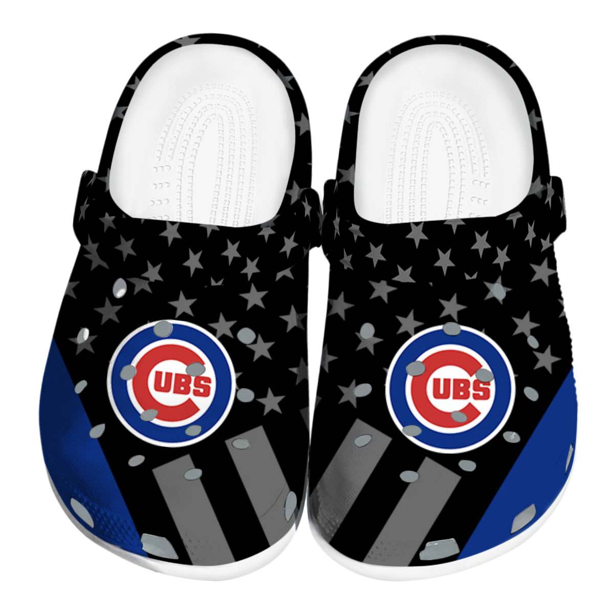 Chicago Cubs MLB Sport Crocs Crocband Clogs Shoes Comfortable For Men Women and Kids