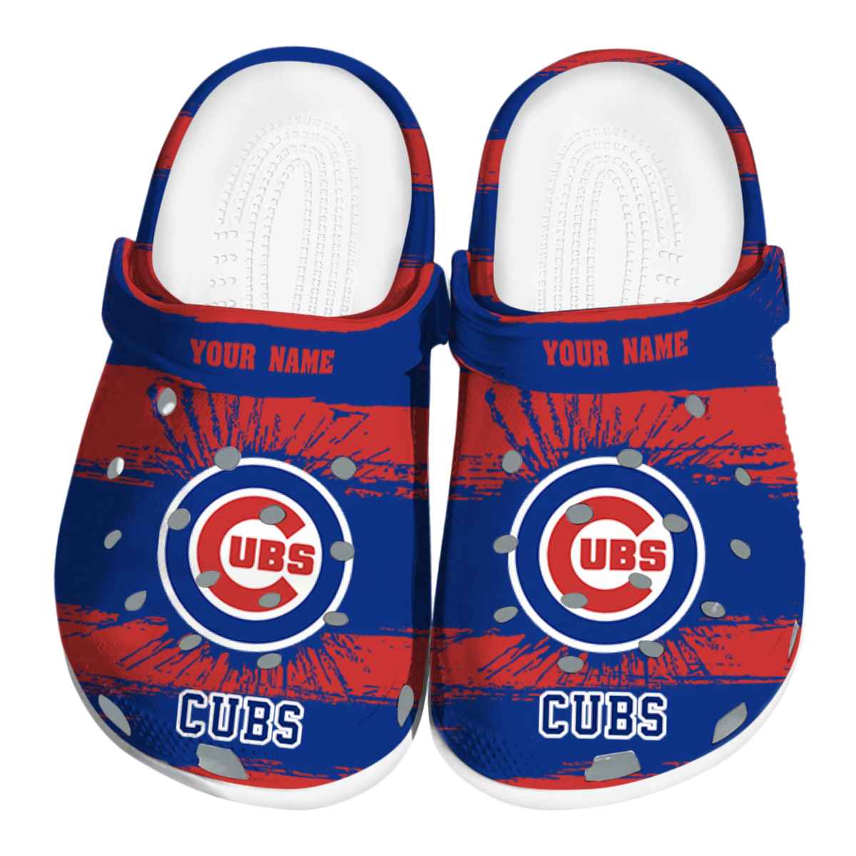 Chicago Cubs MLB Sport Crocs Crocband Clogs Shoes Comfortable For Men Women and Kids