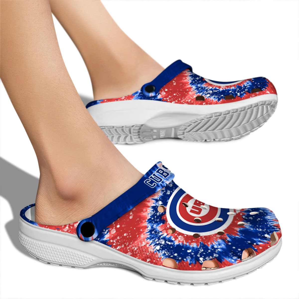Chicago Cubs MLB Sport Crocs Crocband Clogs Shoes Comfortable For Men Women and Kids - Image 2