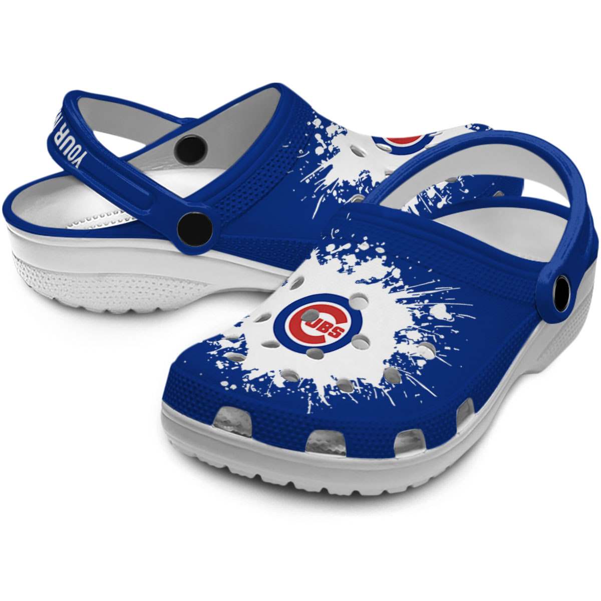 Chicago Cubs MLB Sport Crocs Crocband Clogs Shoes Comfortable For Men Women and Kids - Image 3