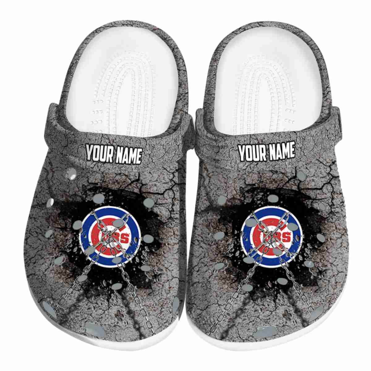 Chicago Cubs MLB Sport Crocs Crocband Clogs Shoes Comfortable For Men Women and Kids