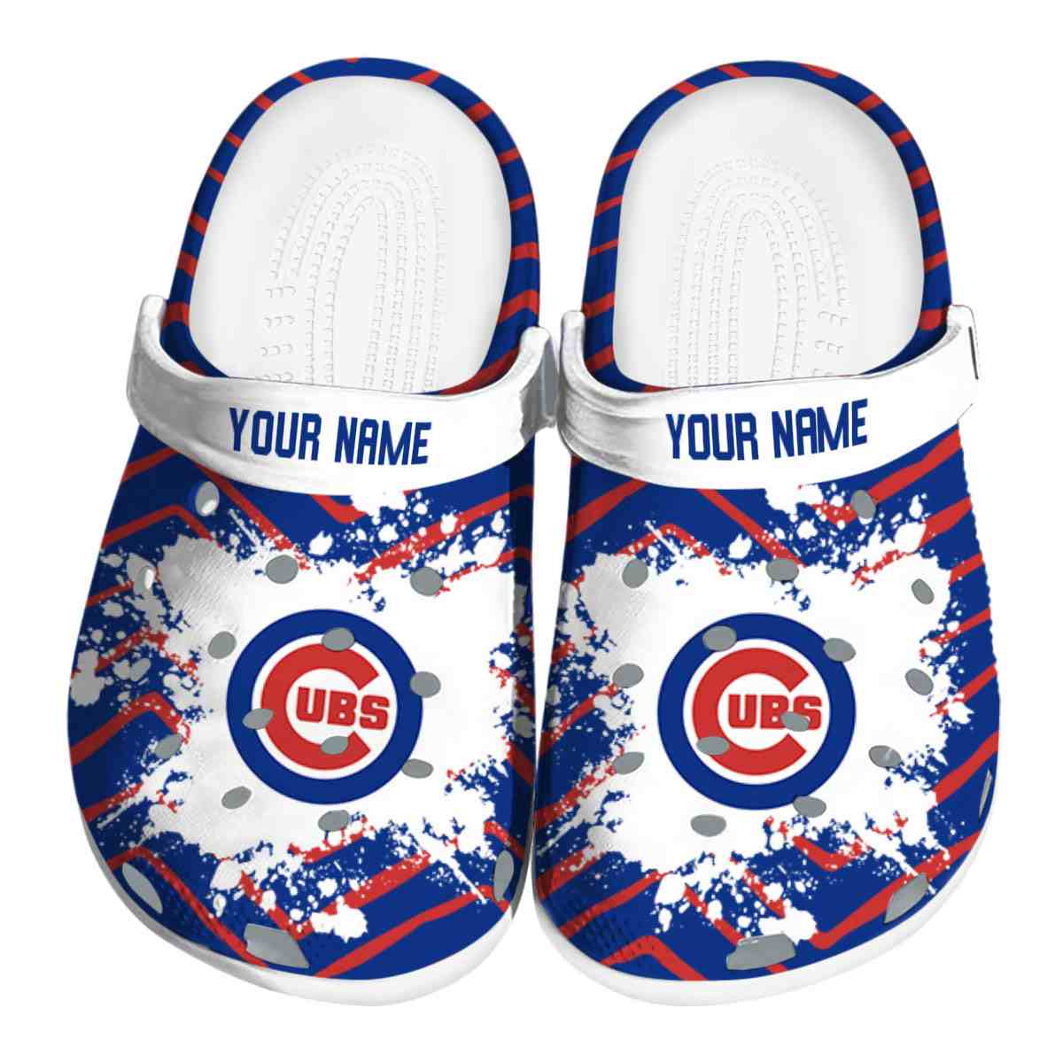 Chicago Cubs MLB Sport Crocs Crocband Clogs Shoes Comfortable For Men Women and Kids