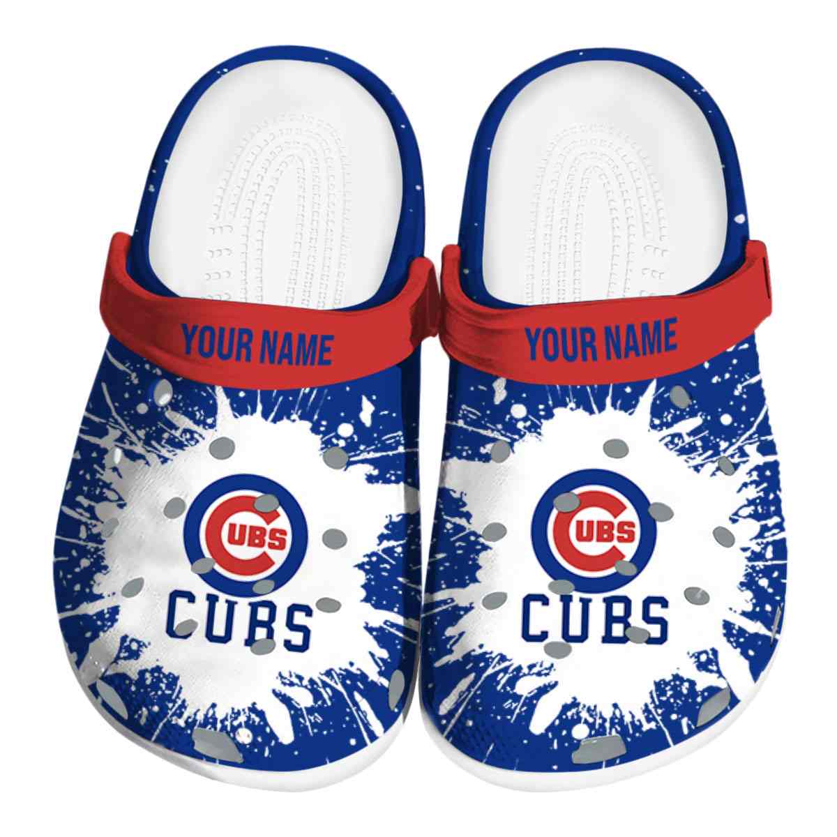 Chicago Cubs MLB Sport Crocs Crocband Clogs Shoes Comfortable For Men Women and Kids