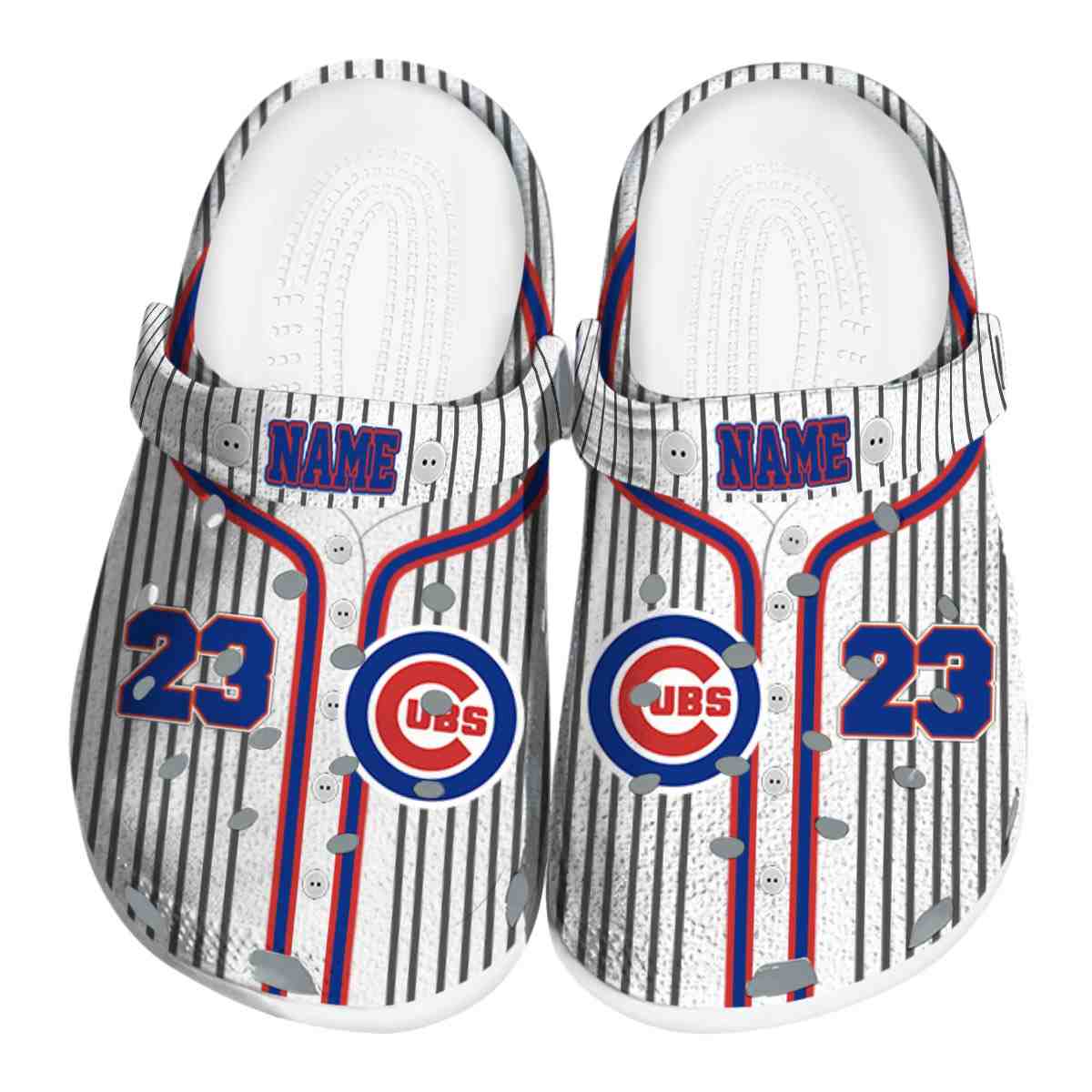 Chicago Cubs MLB Sport Crocs Crocband Clogs Shoes Comfortable For Men Women and Kids