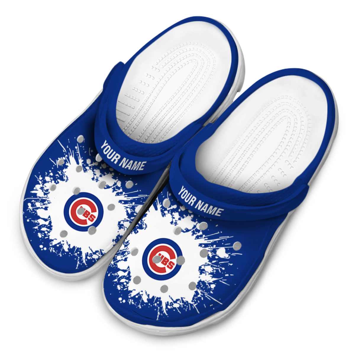 Chicago Cubs MLB Sport Crocs Crocband Clogs Shoes Comfortable For Men Women and Kids - Image 4