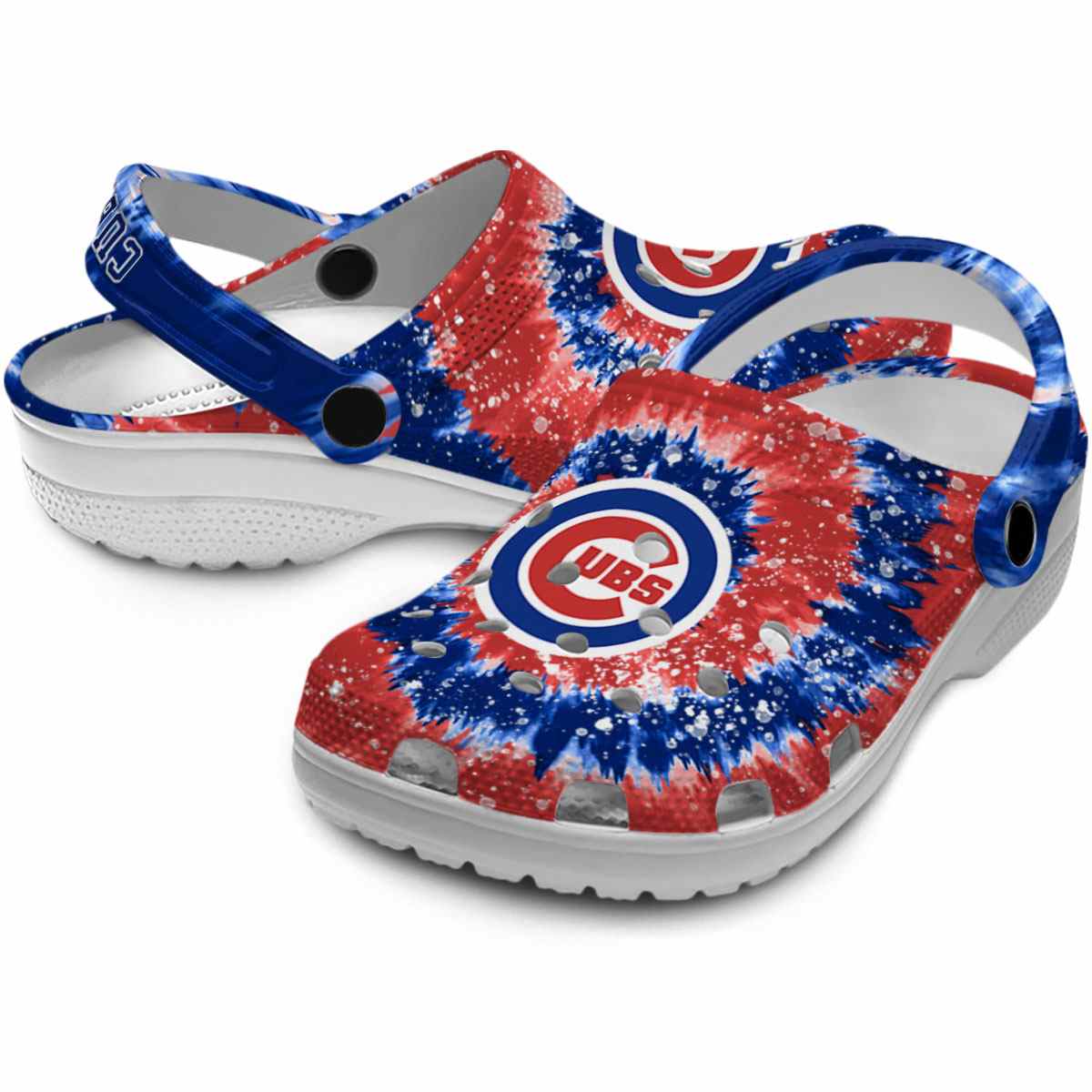 Chicago Cubs MLB Sport Crocs Crocband Clogs Shoes Comfortable For Men Women and Kids - Image 3