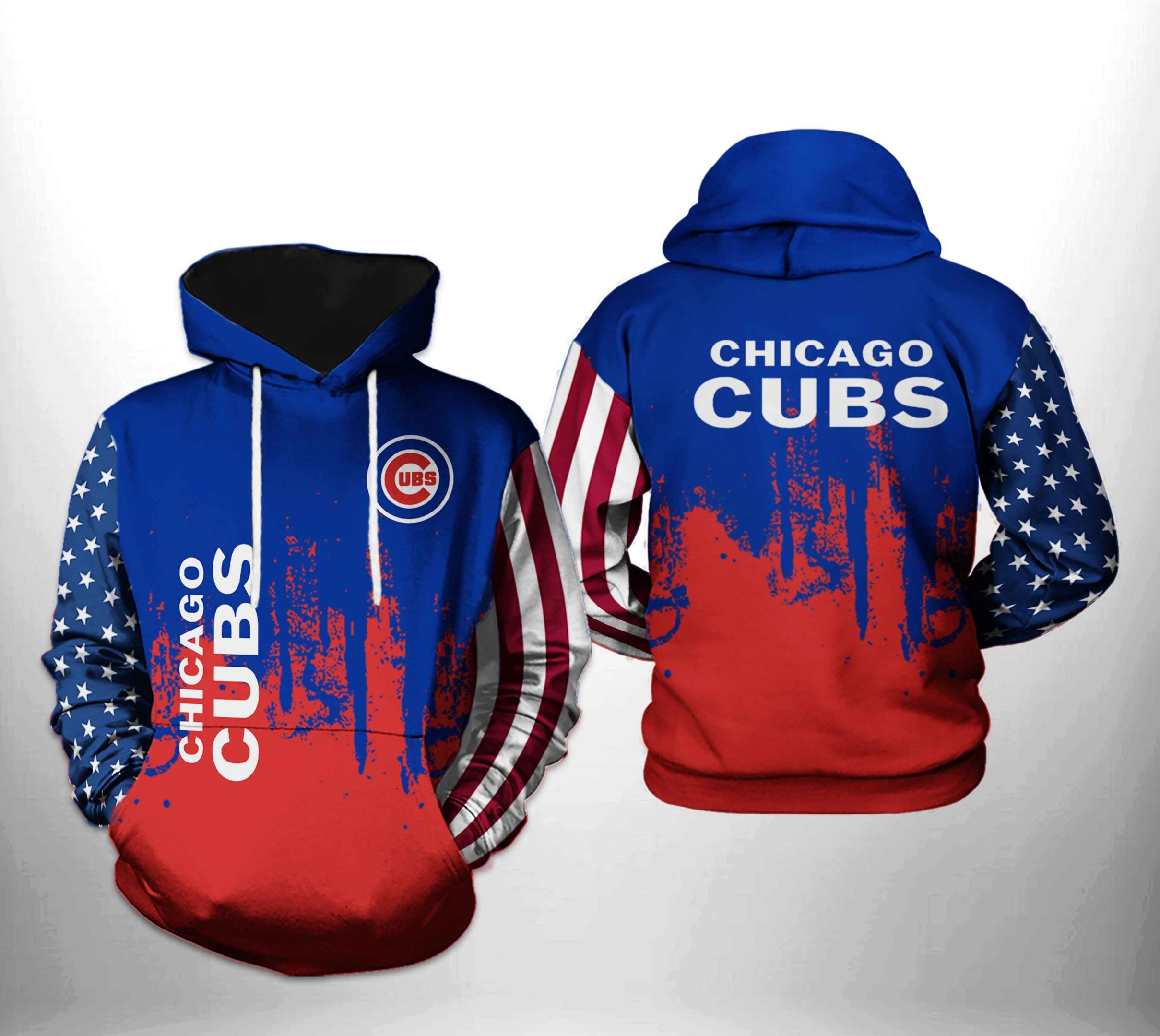 Chicago Cubs MLB Team US 3D All Over Print Hoodie, Zip Hoodie