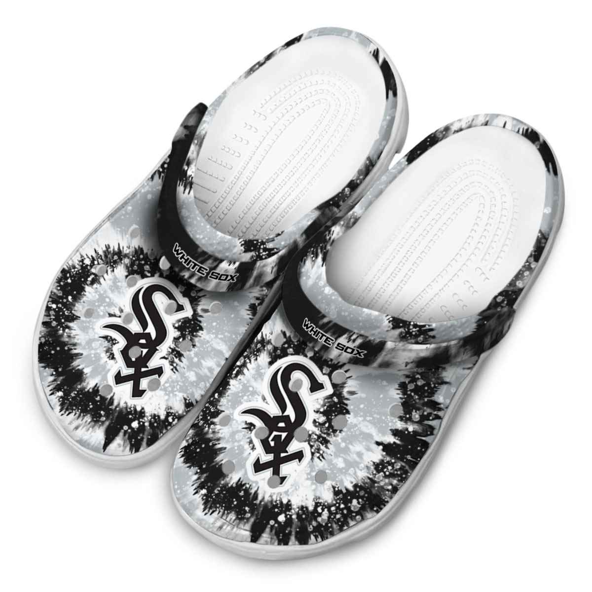 Chicago White Sox MLB Sport Crocs Crocband Clogs Shoes Comfortable For Men Women and Kids - Image 4