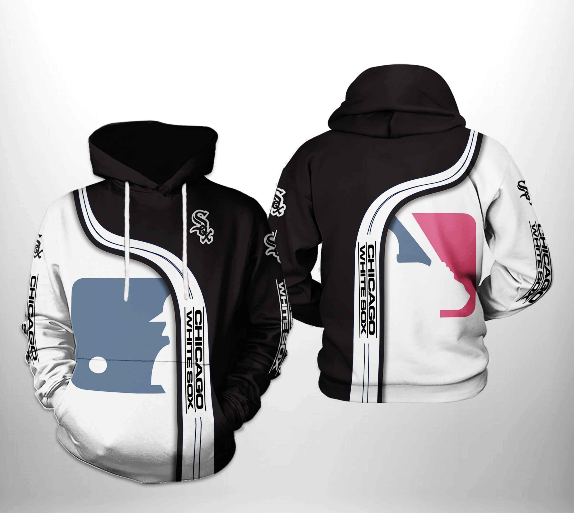 Chicago White Sox MLB Team 3D All Over Print Hoodie, Zip Hoodie