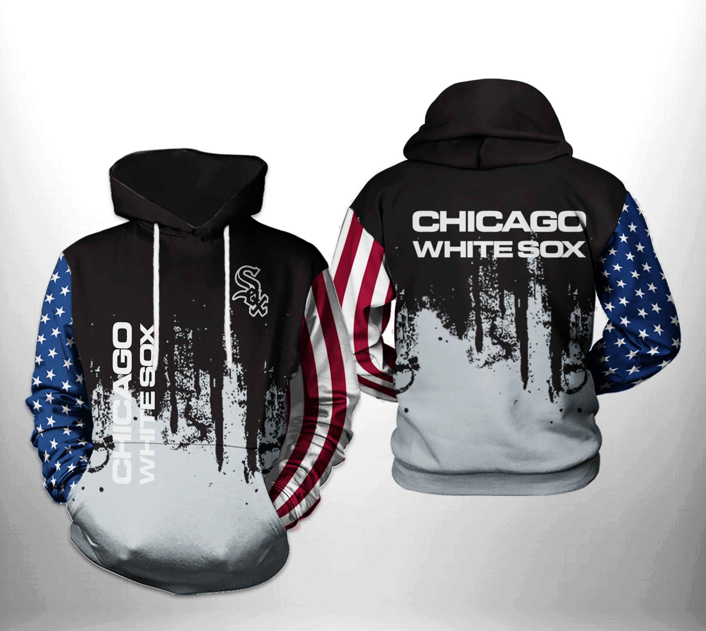 Chicago White Sox MLB Team US 3D All Over Print Hoodie, Zip Hoodie