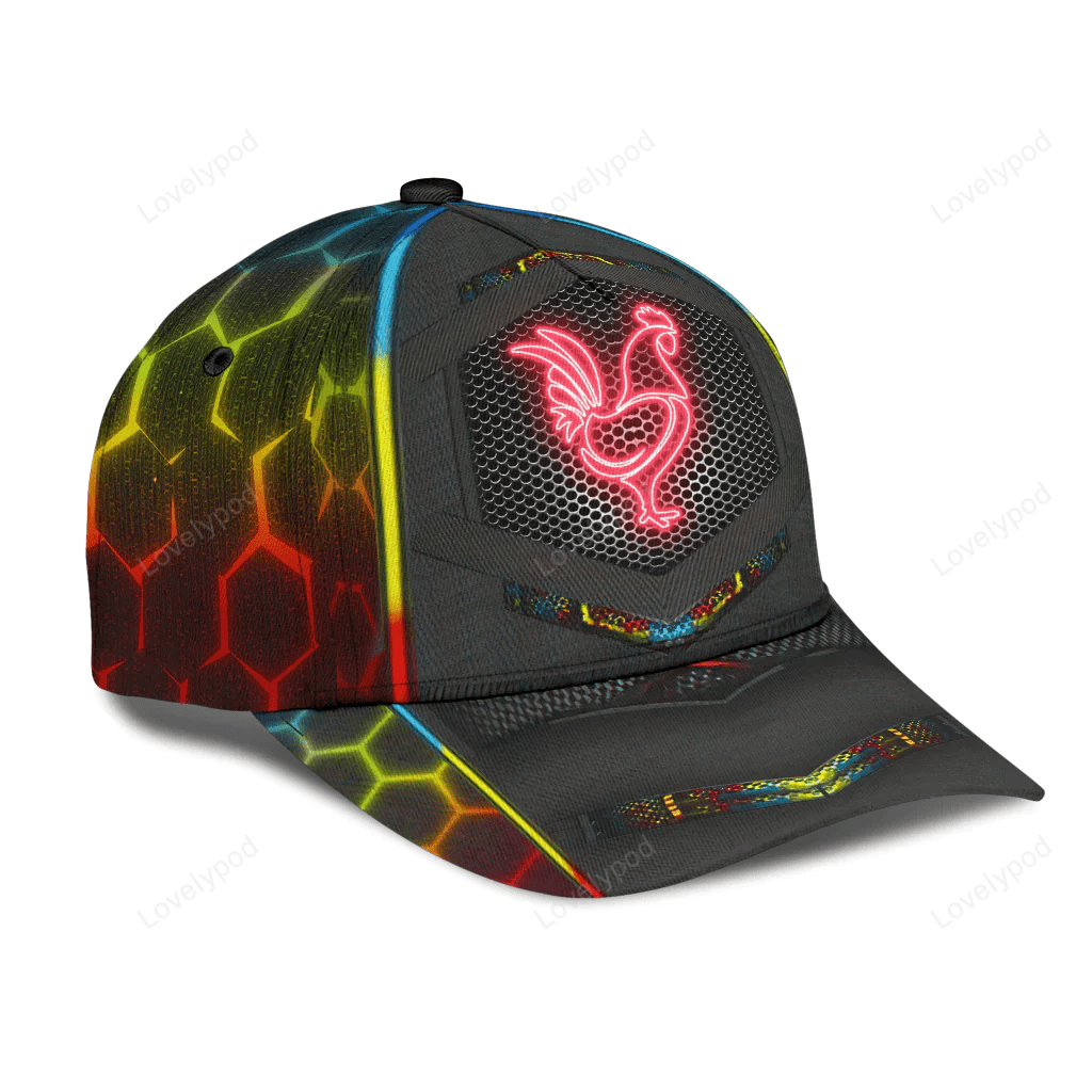 Chicken Classic Cap, Gift for Farmers, Chicken Lovers hat for men and women Trucker Hats Custom Hats Gifts For Men & Women