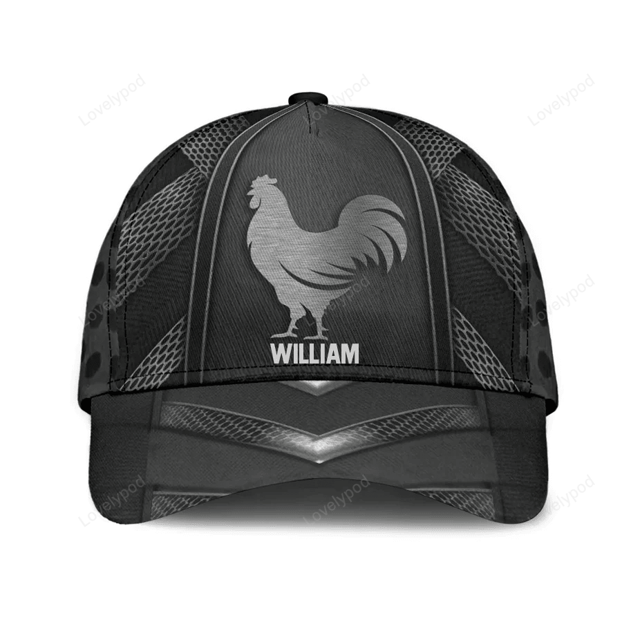 Chicken Classic Cap, Gift for Farmers, Chicken Lovers hat for men and women Trucker Hats Custom Hats Gifts For Men & Women