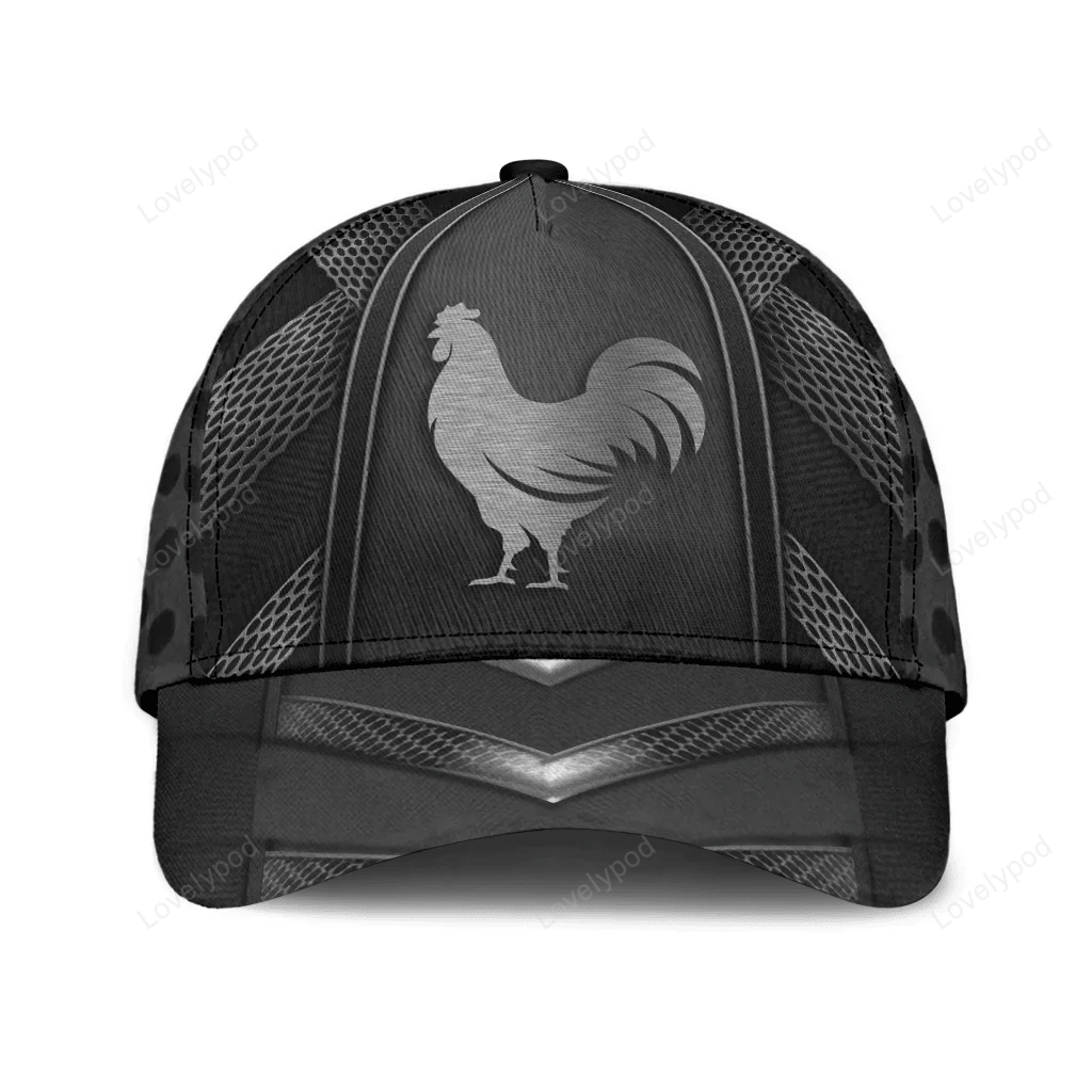 Chicken Classic Cap, Gift for Farmers, Chicken Lovers hat for men and women Trucker Hats Custom Hats Gifts For Men & Women