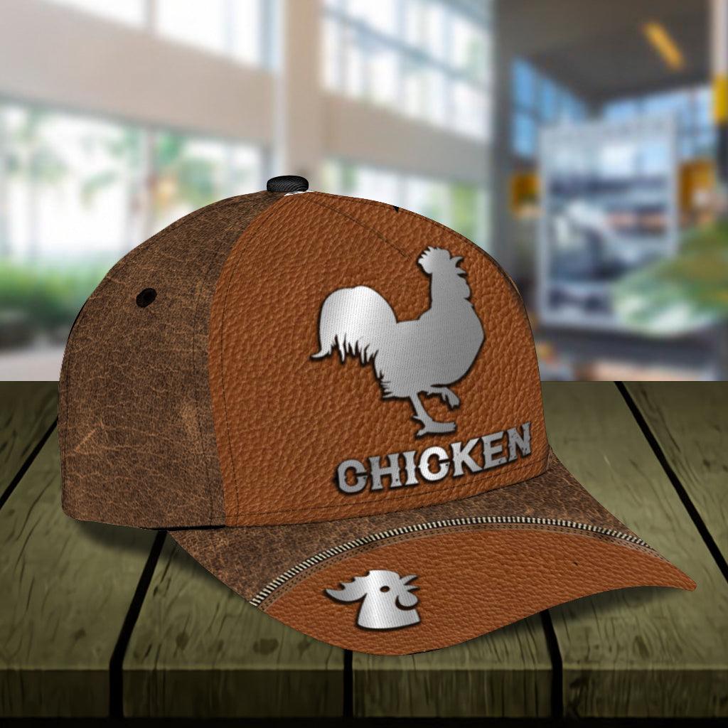 Chicken Classic Cap, Gift for Farmers, Cow Lovers, Chicken Lovers Trucker Hats Custom Hats Gifts For Men & Women