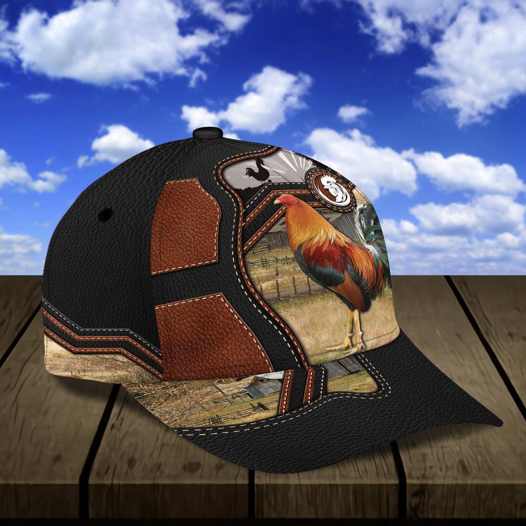 Chicken Classic Cap, Gift for Farmers, Cow Lovers, Chicken Lovers Trucker Hats Custom Hats Gifts For Men & Women