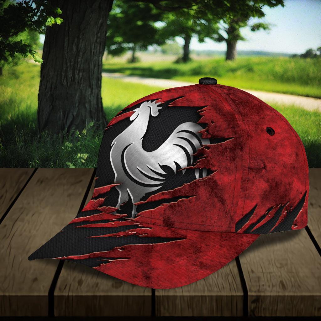 Chicken Classic Cap, Gift for Farmers, Cow Lovers, Chicken Lovers Trucker Hats Custom Hats Gifts For Men & Women