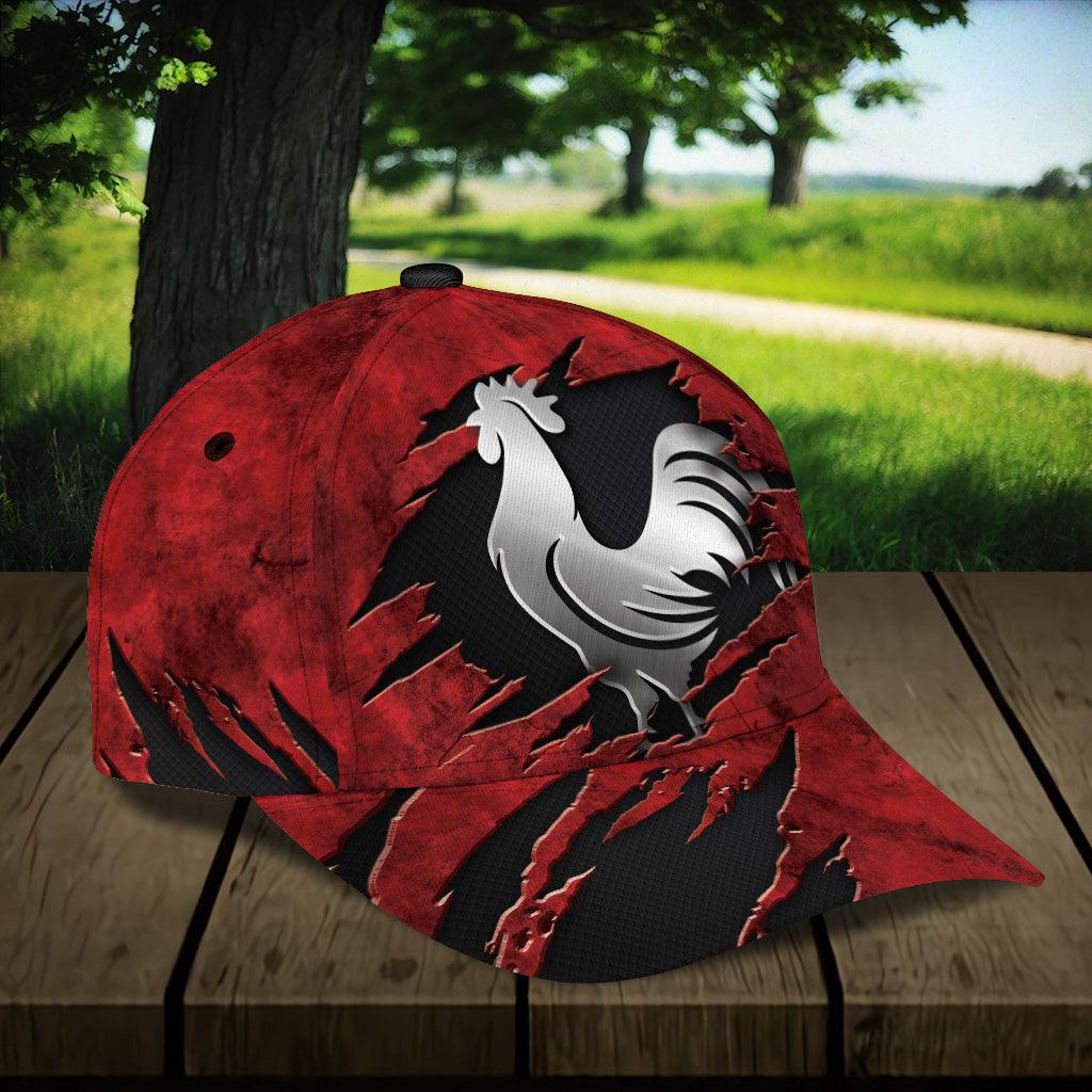 Chicken Classic Cap, Gift for Farmers, Cow Lovers, Chicken Lovers Trucker Hats Custom Hats Gifts For Men & Women