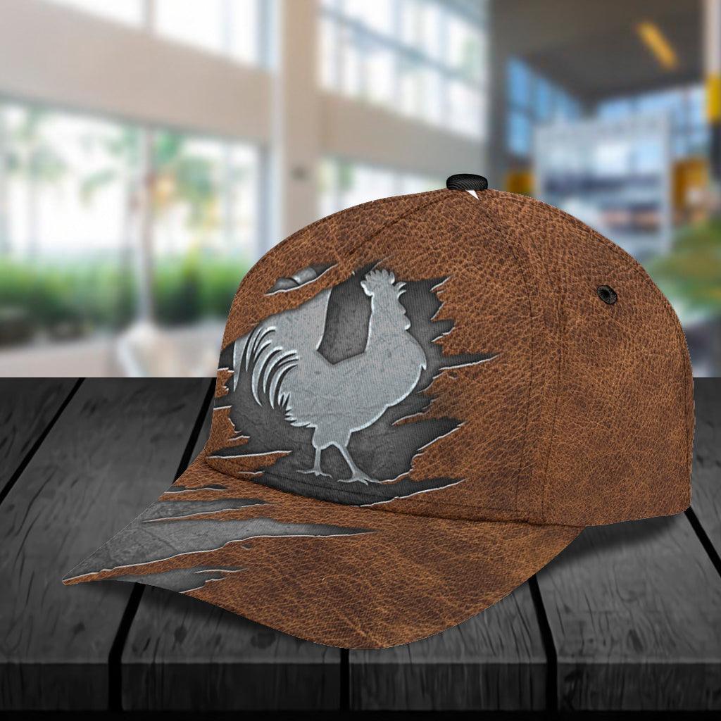 Chicken Classic Cap, Gift for Farmers, Cow Lovers, Chicken Lovers Trucker Hats Custom Hats Gifts For Men & Women