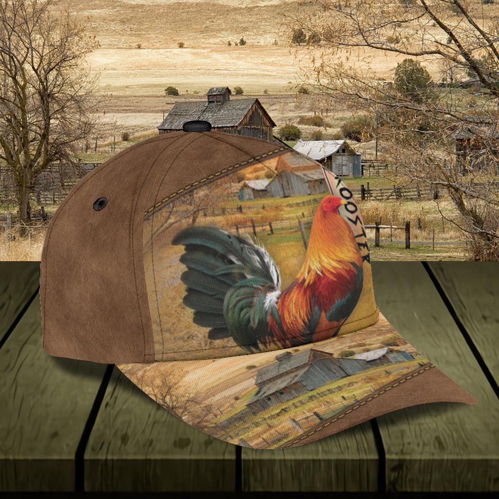 Chicken Classic Cap, Gift for Farmers, Cow Lovers, Chicken Lovers Trucker Hats Custom Hats Gifts For Men & Women