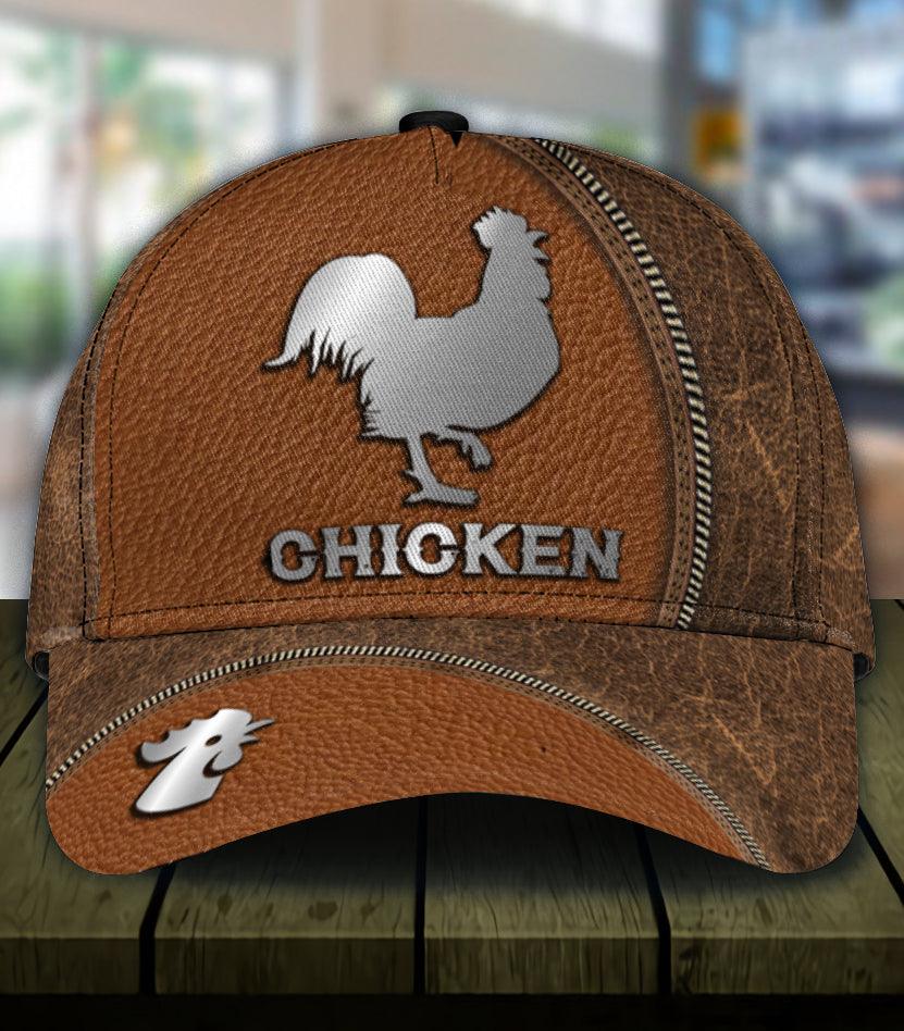 Chicken Classic Cap, Gift for Farmers, Cow Lovers, Chicken Lovers Trucker Hats Custom Hats Gifts For Men & Women