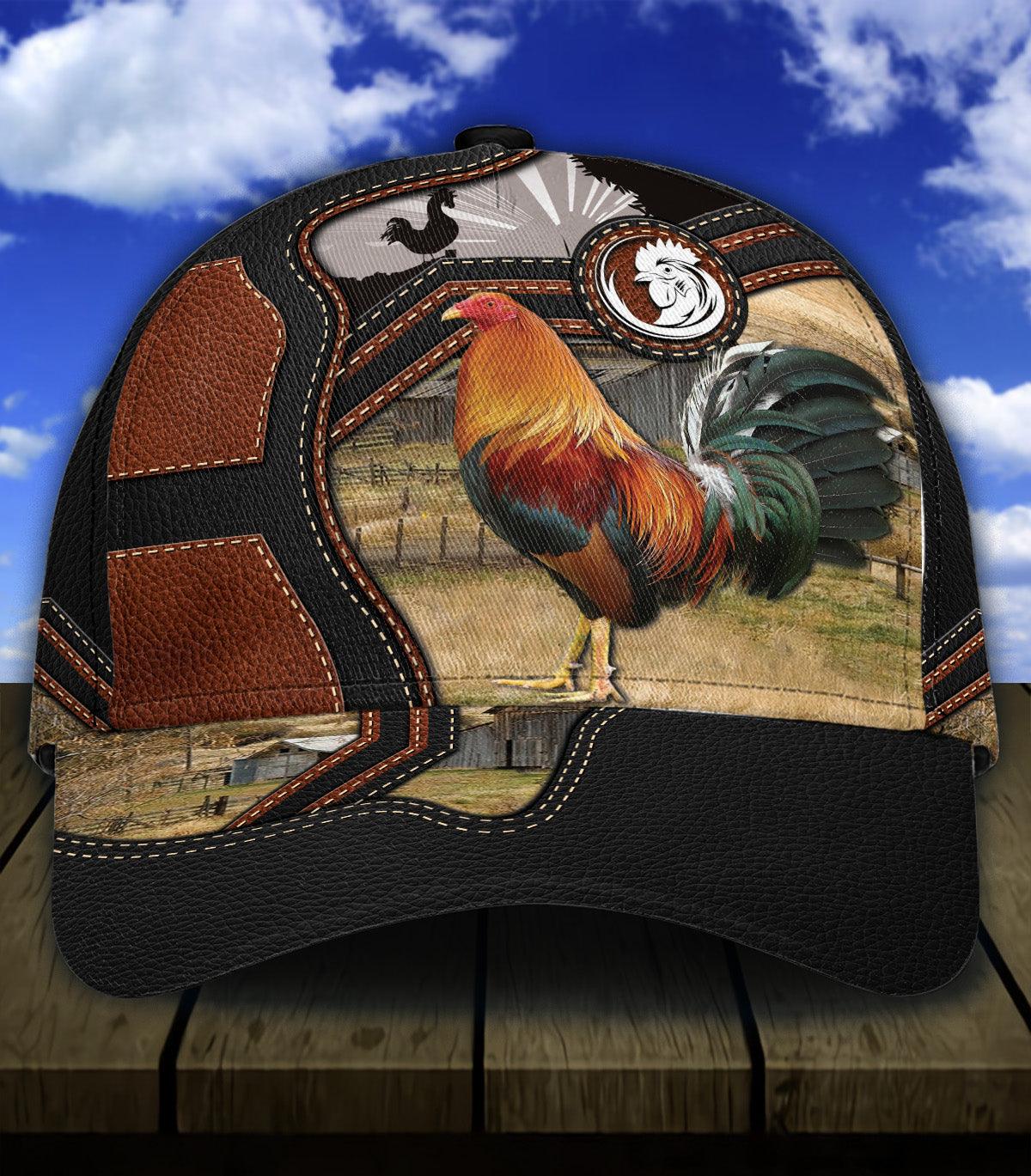 Chicken Classic Cap, Gift for Farmers, Cow Lovers, Chicken Lovers Trucker Hats Custom Hats Gifts For Men & Women