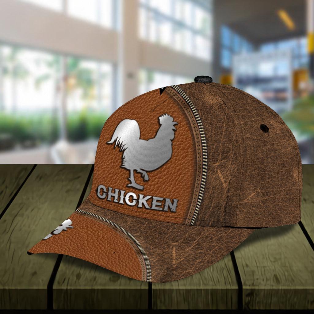 Chicken Classic Cap, Gift for Farmers, Cow Lovers, Chicken Lovers Trucker Hats Custom Hats Gifts For Men & Women