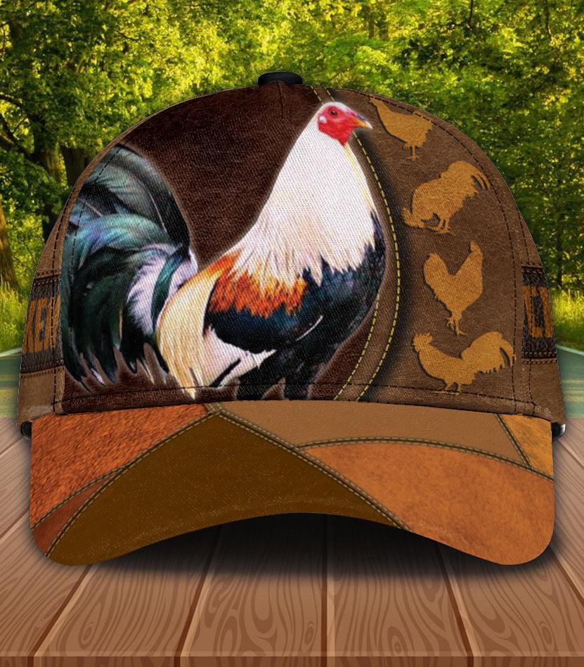 Chicken Classic Cap, Gift for Farmers, Cow Lovers, Chicken Lovers Trucker Hats Custom Hats Gifts For Men & Women