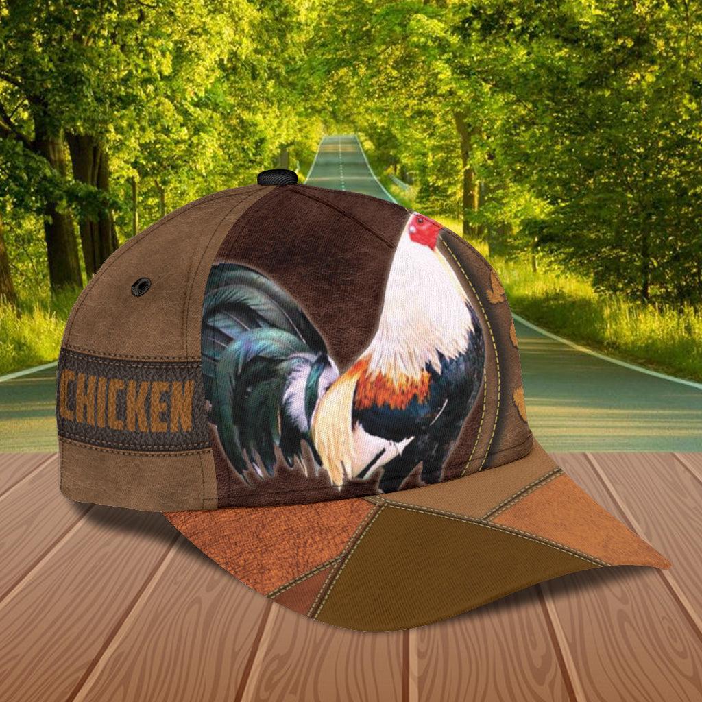 Chicken Classic Cap, Gift for Farmers, Cow Lovers, Chicken Lovers Trucker Hats Custom Hats Gifts For Men & Women