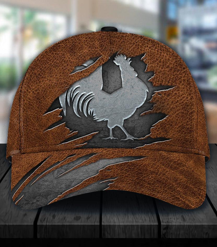 Chicken Classic Cap, Gift for Farmers, Cow Lovers, Chicken Lovers Trucker Hats Custom Hats Gifts For Men & Women