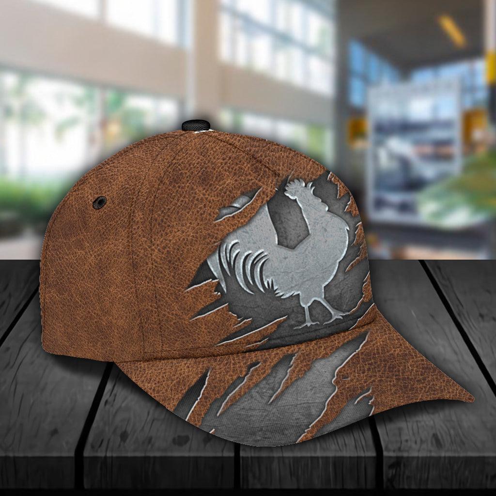 Chicken Classic Cap, Gift for Farmers, Cow Lovers, Chicken Lovers Trucker Hats Custom Hats Gifts For Men & Women